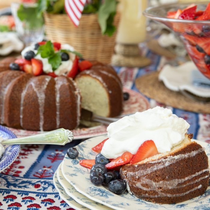 Almond Poppy Seed Bundt Cake