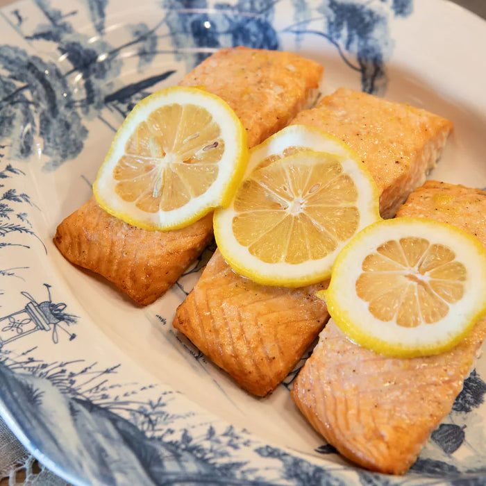 Sunday Dinner with Diane: Lemon Zest Baked Salmon