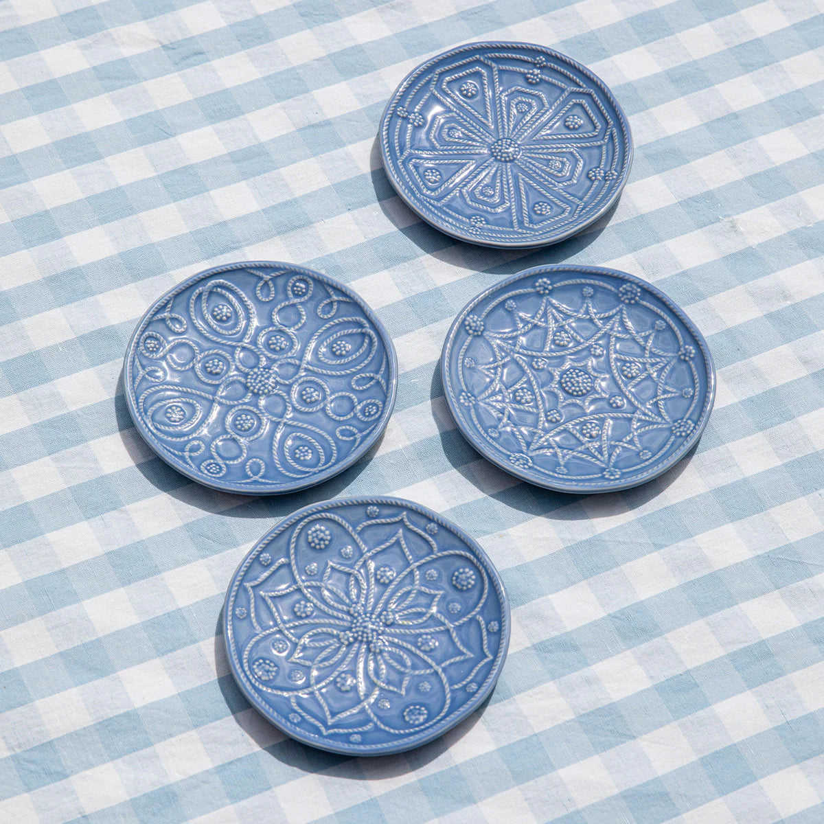 Jardins du Monde Side/Cocktail Plate Set