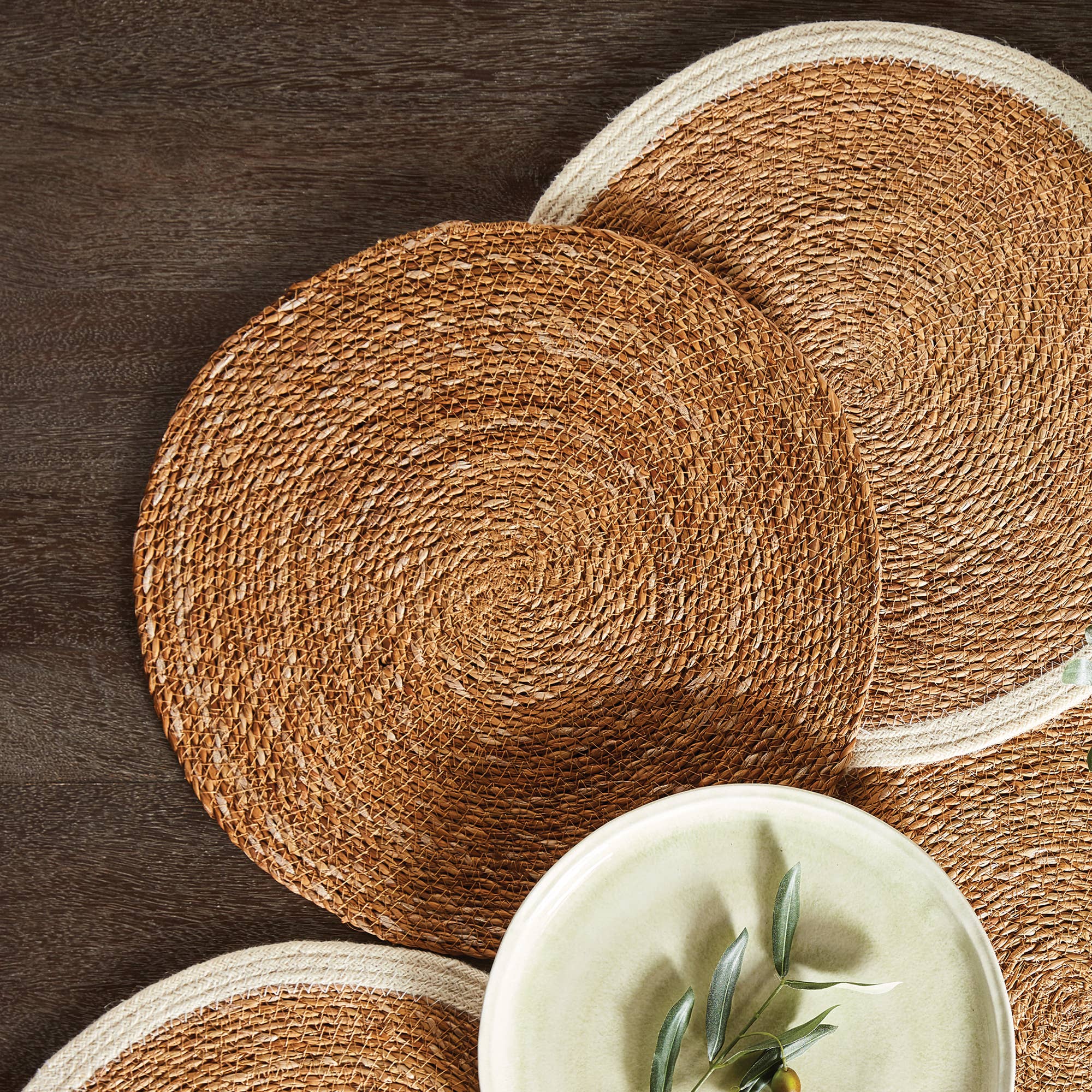 Jute Round Placemat Natural