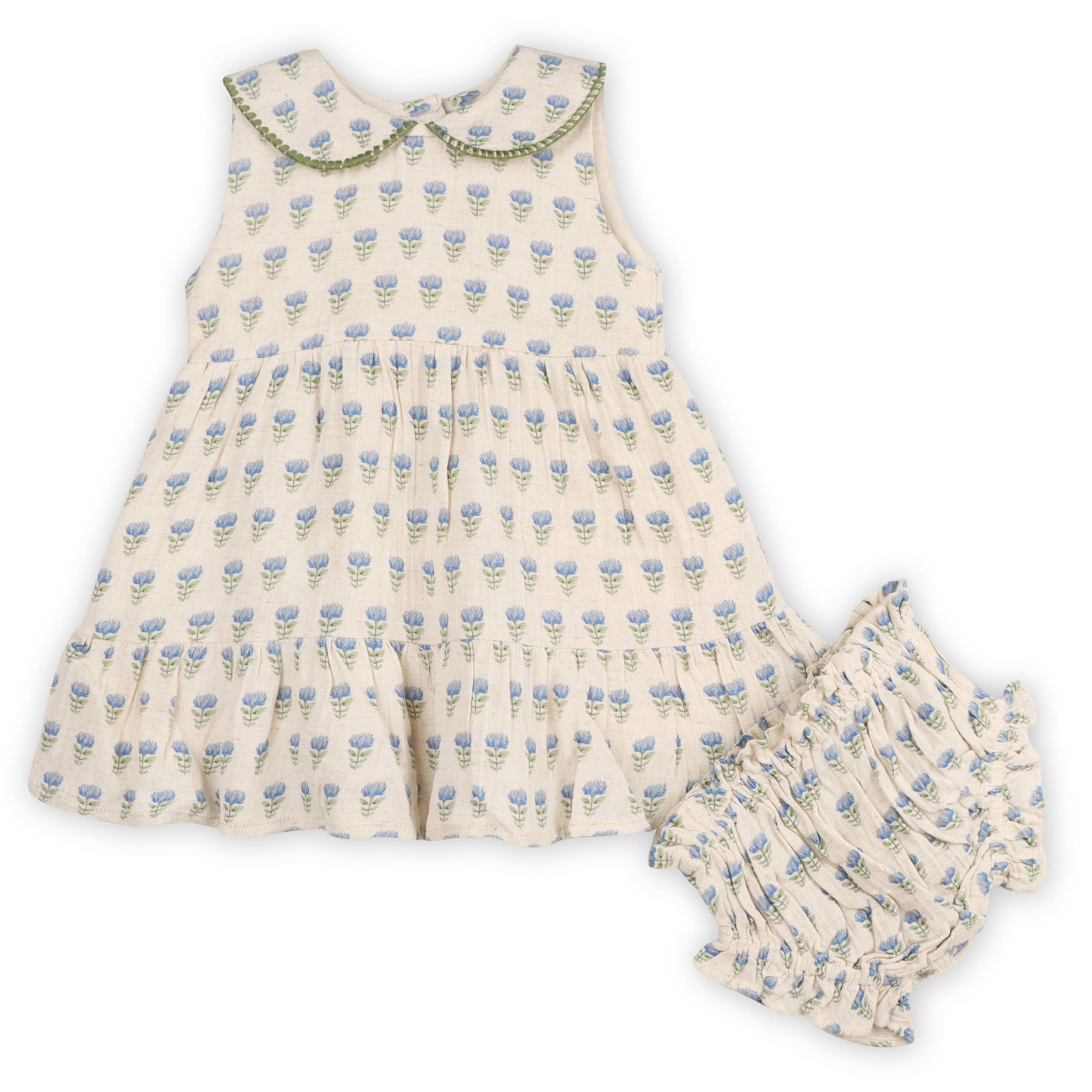Harper Floral Baby Dress + Bloomer