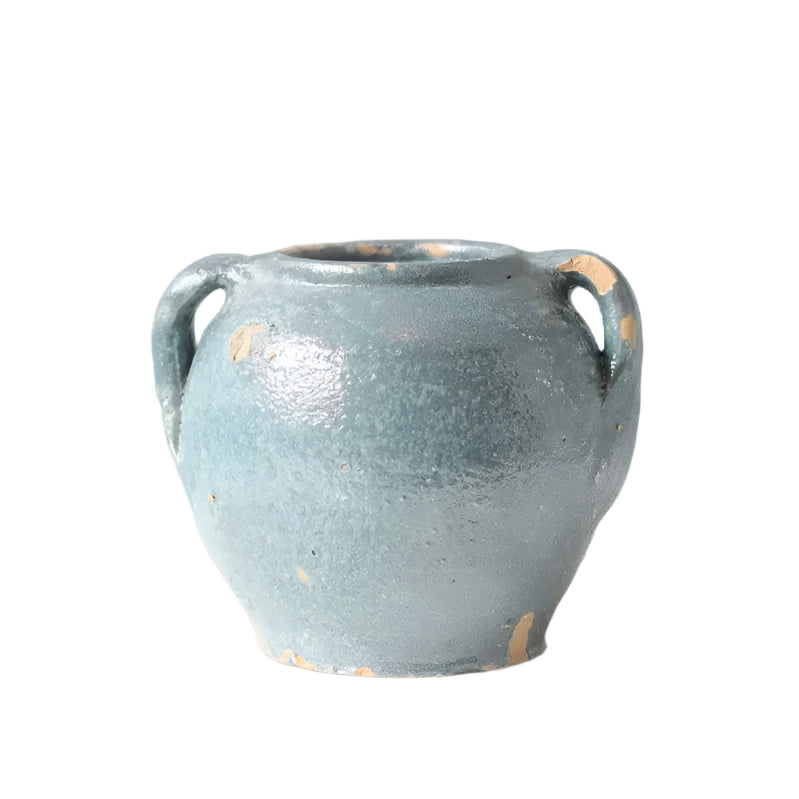 Found Blue Tones Confit Pot