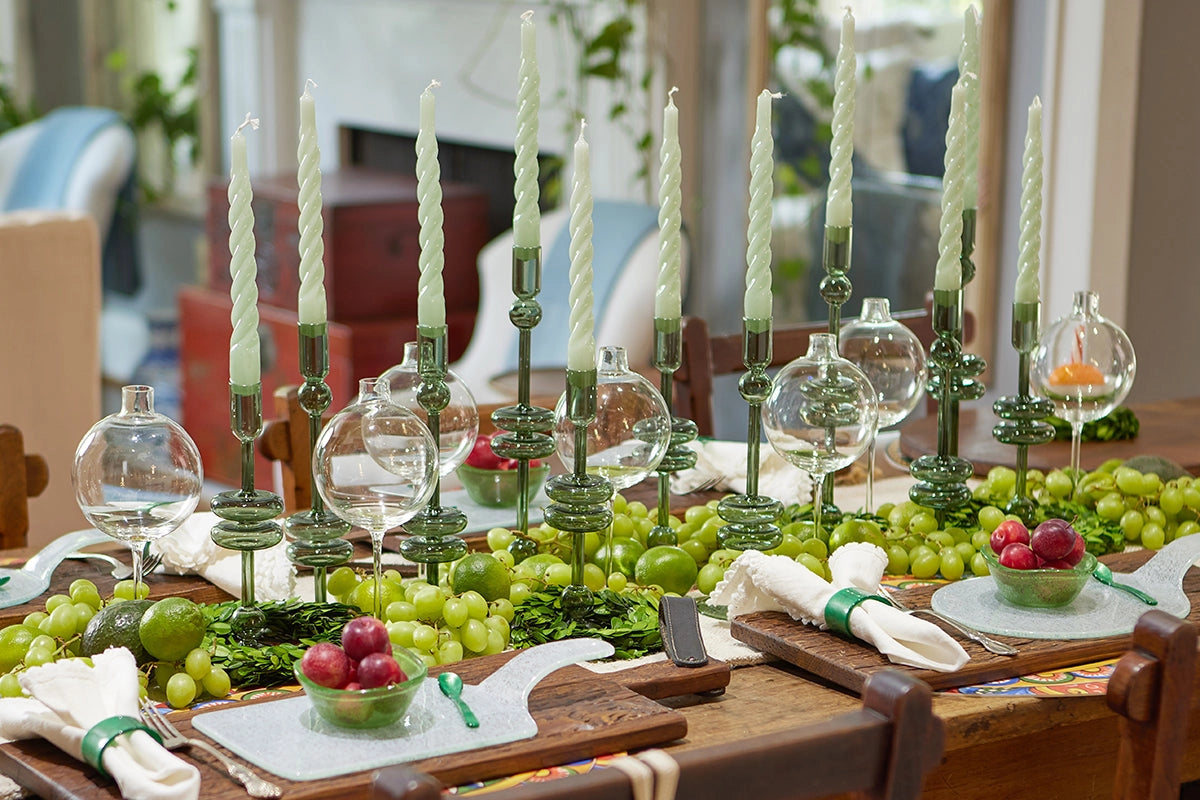 Clear Wine Glass Vase