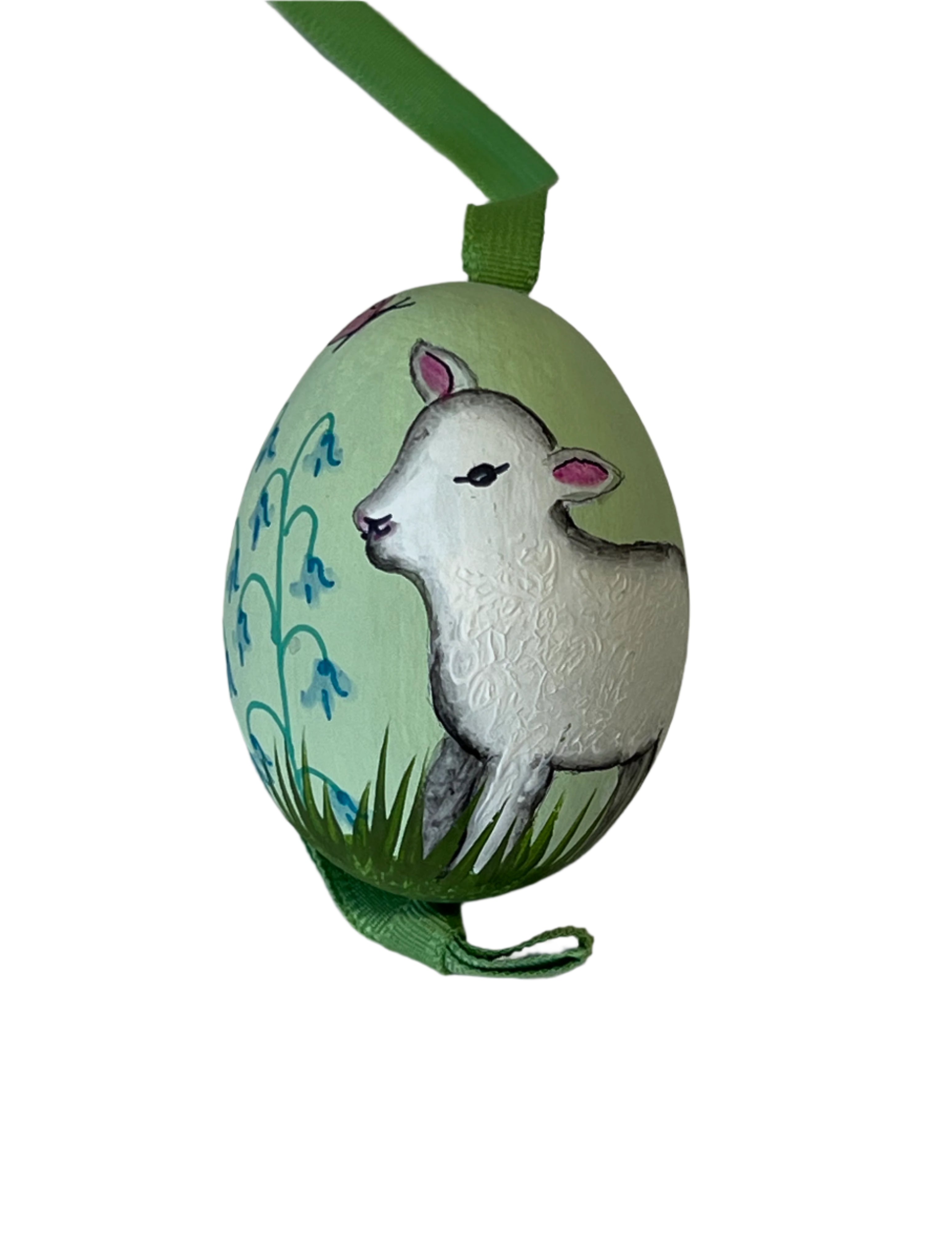 Hand Painted Egg Lamb