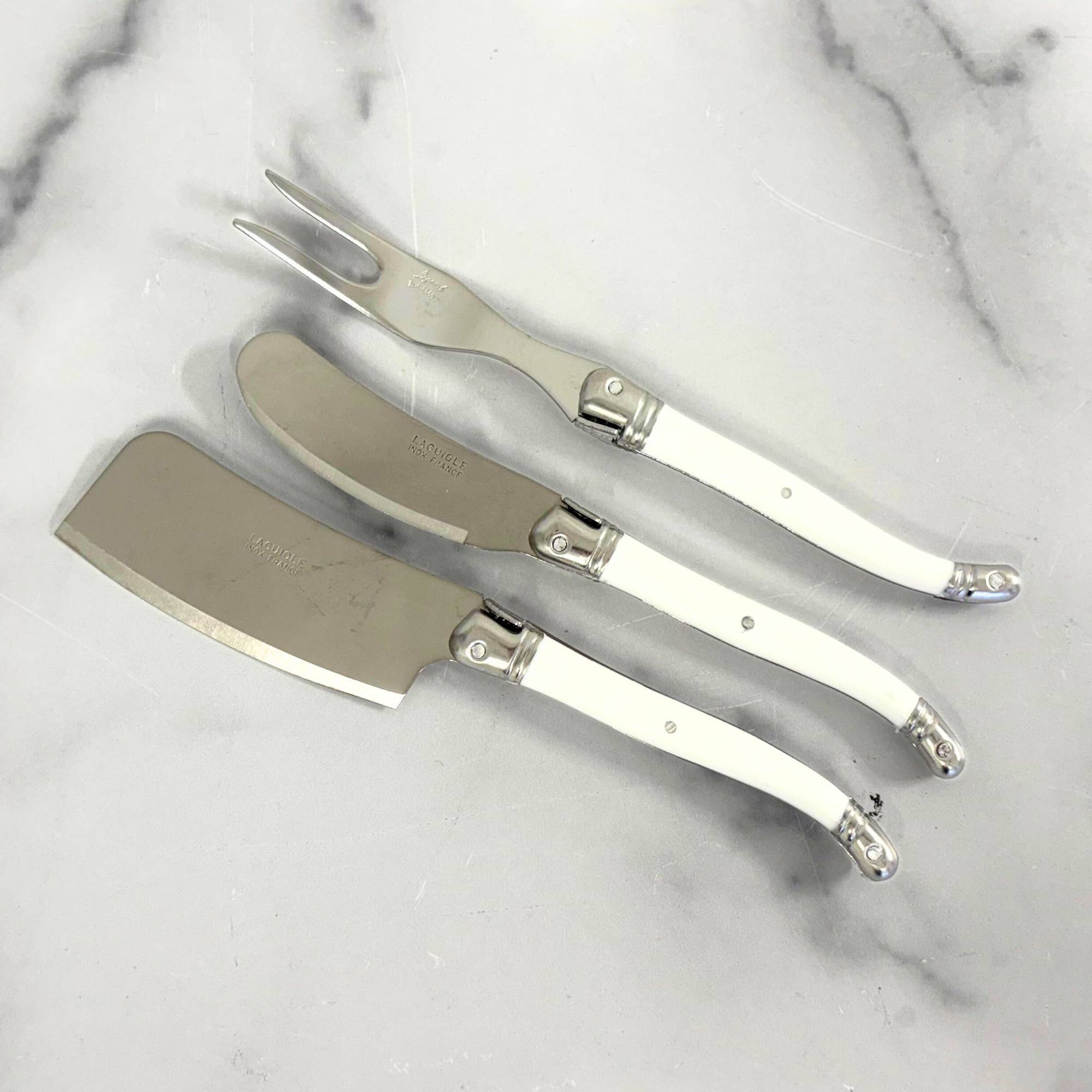 The Original French Laguiole Cheese Cleaver
