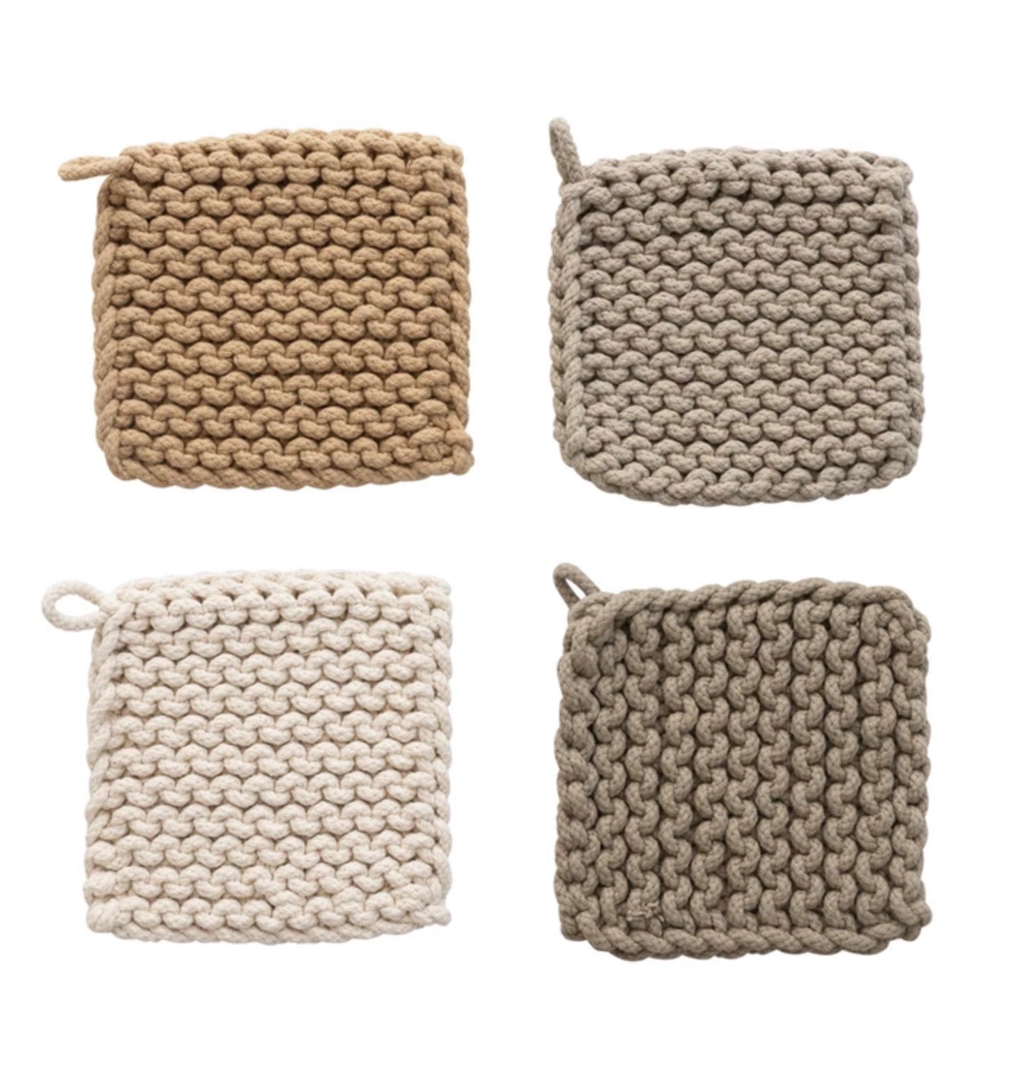 Cotton Crochet Pot Holder