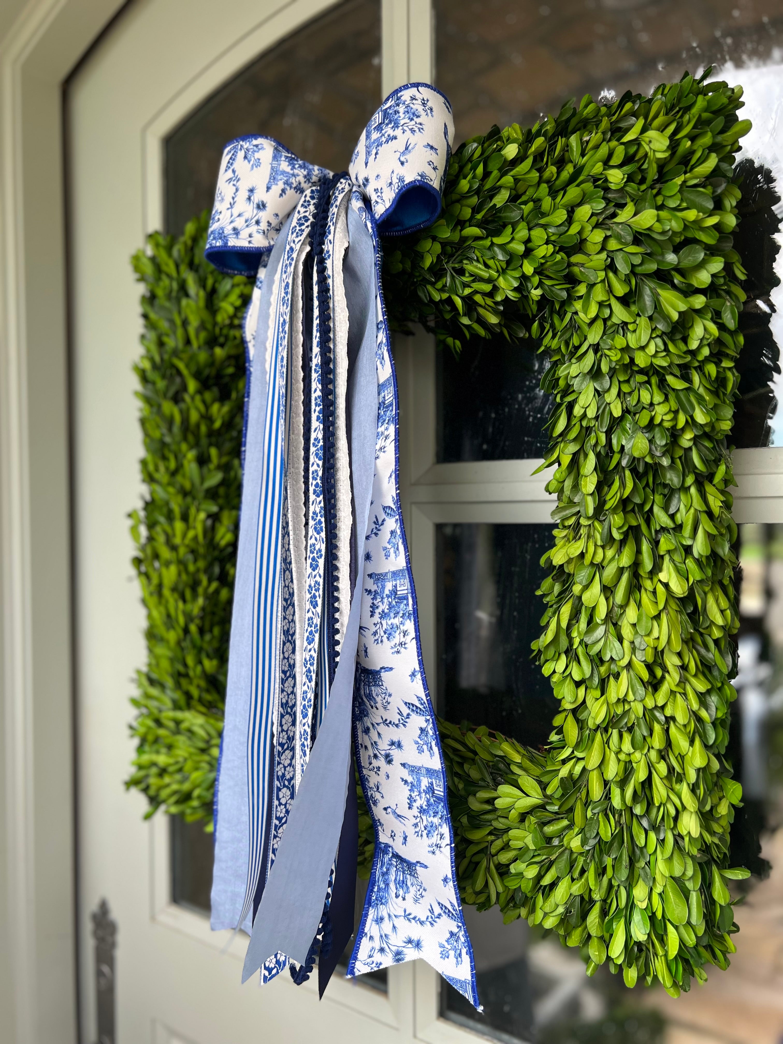 Ginger Jar Wreath Ribbon