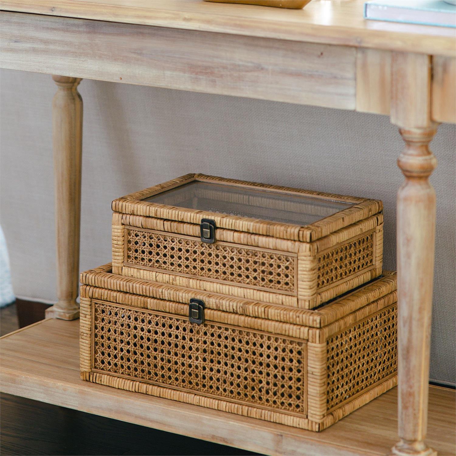 Rattan Decorative Storage Box