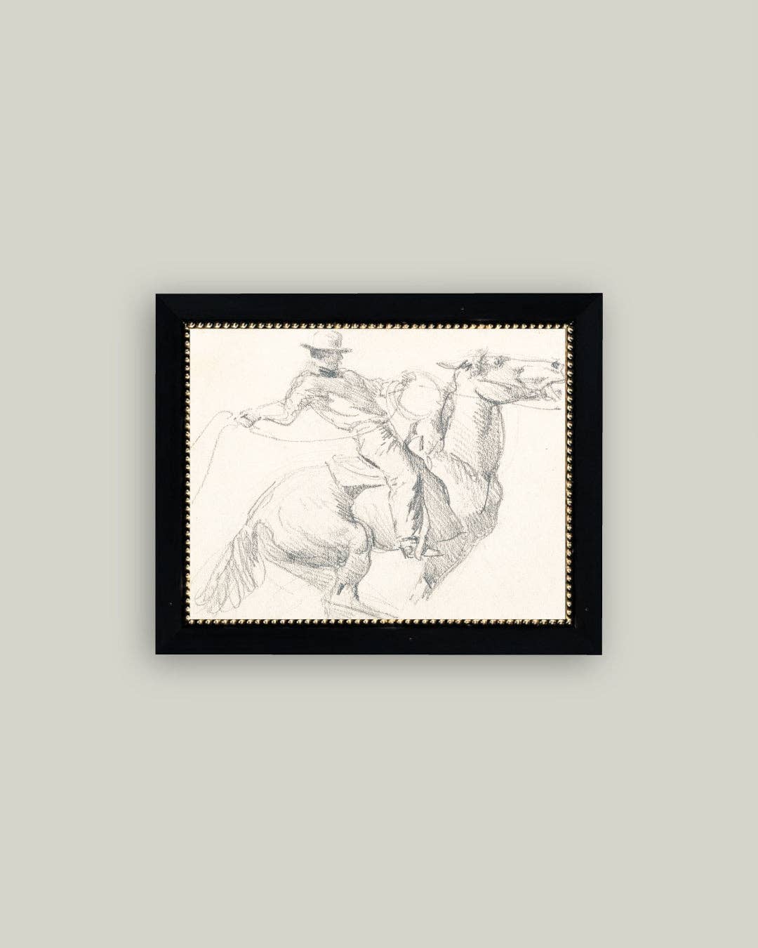 P. Ranch Oregon Framed Antique Art