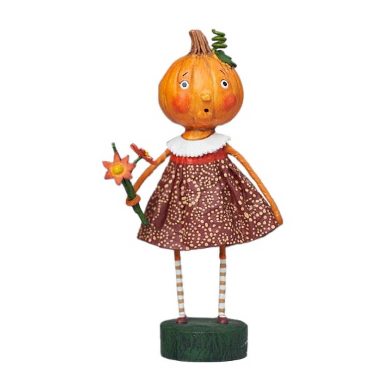 Pumpkin Spice Figurine Lori Mitchell