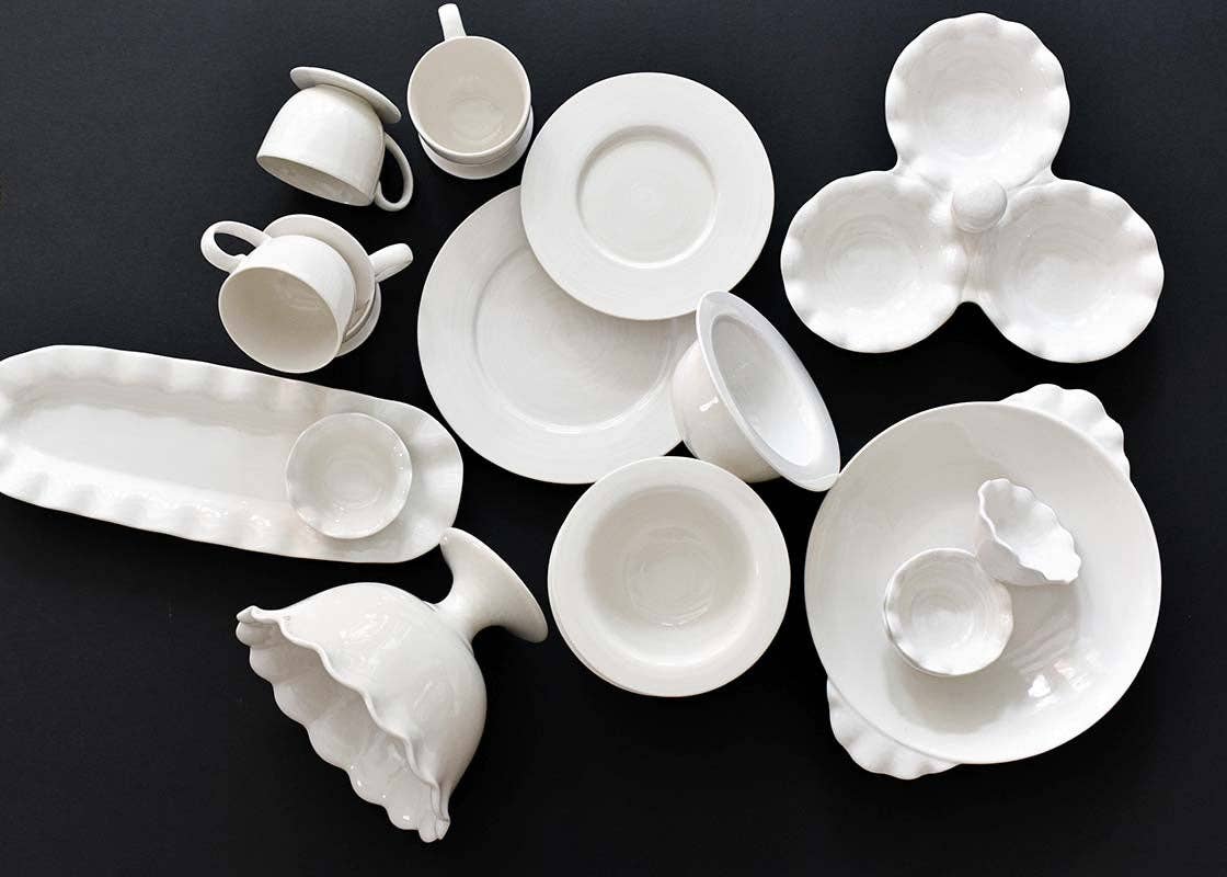 Ruffle Dipping Bowl