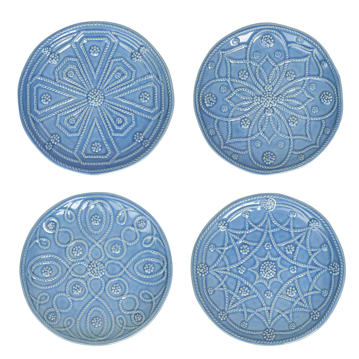 Jardins du Monde Side/Cocktail Plate Set