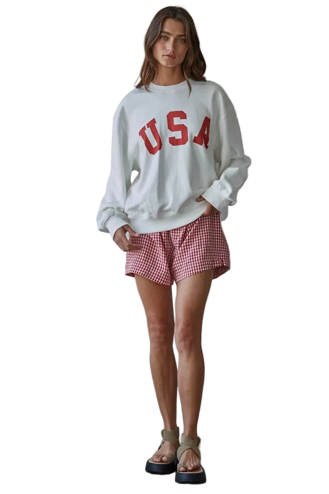 Crew USA Pullover