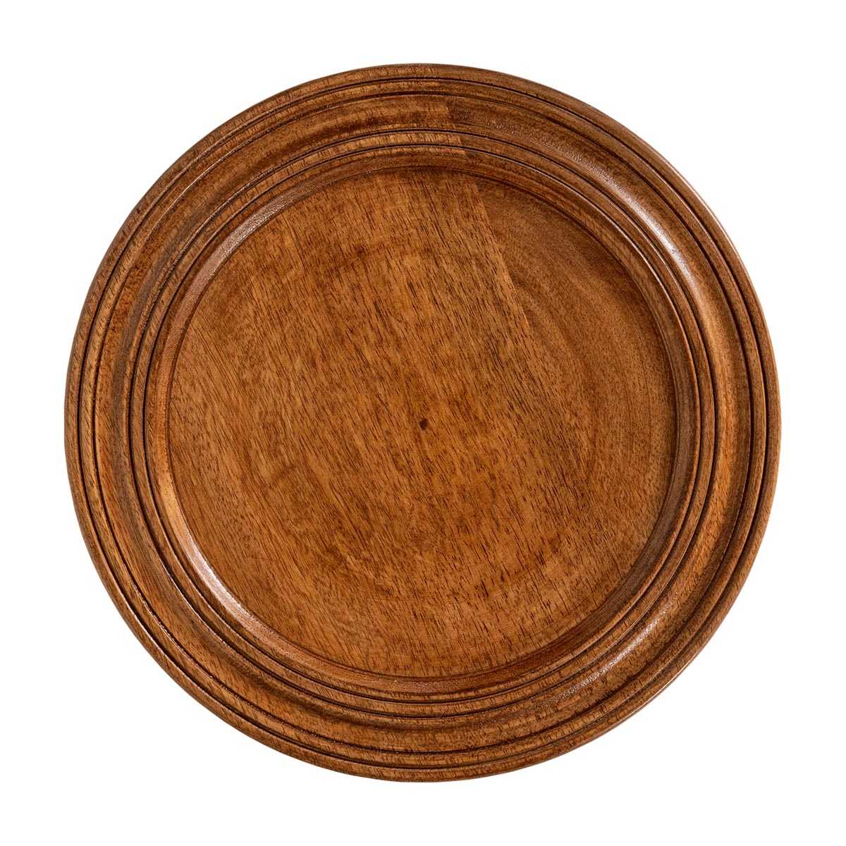 Bilbao Wood Charger/Platter Set of 2