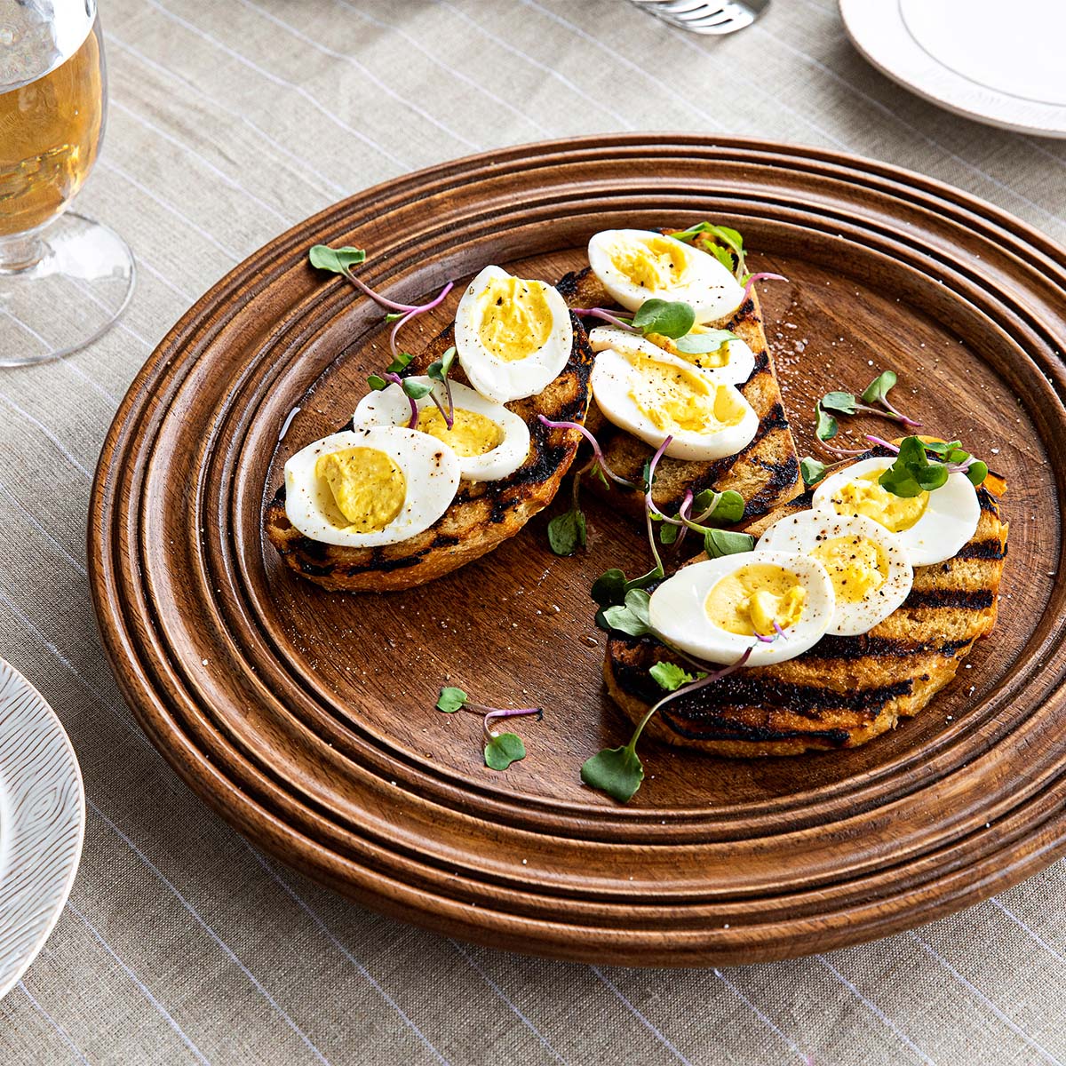 Bilbao Wood Charger/Platter Set of 2