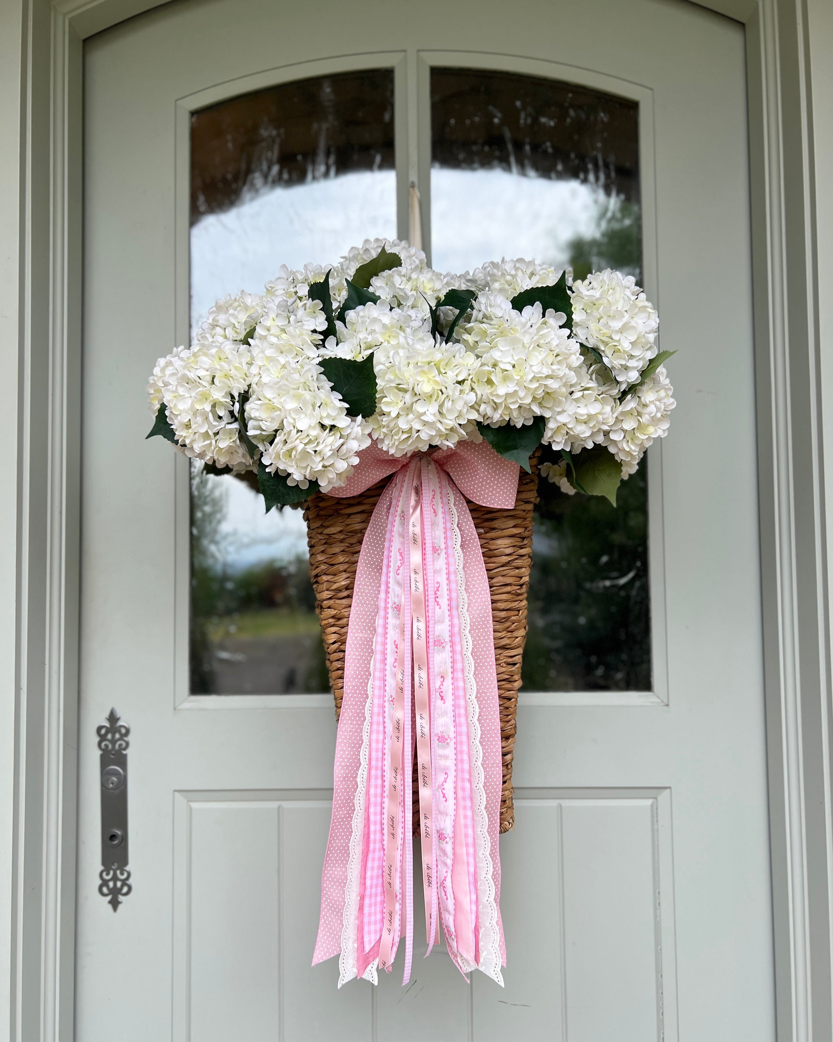 It's a Girl Wreath Ribbon