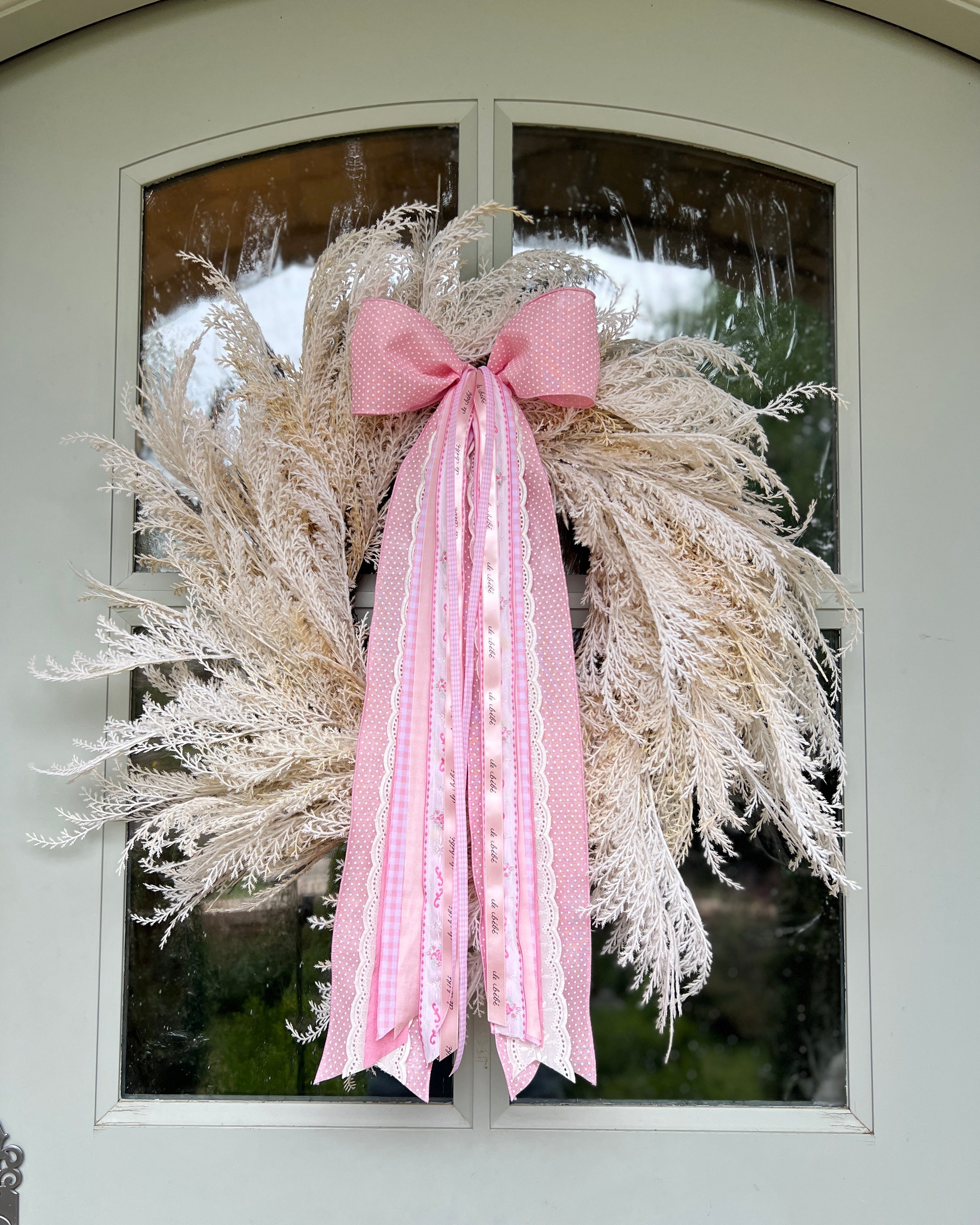 It's a Girl Wreath Ribbon