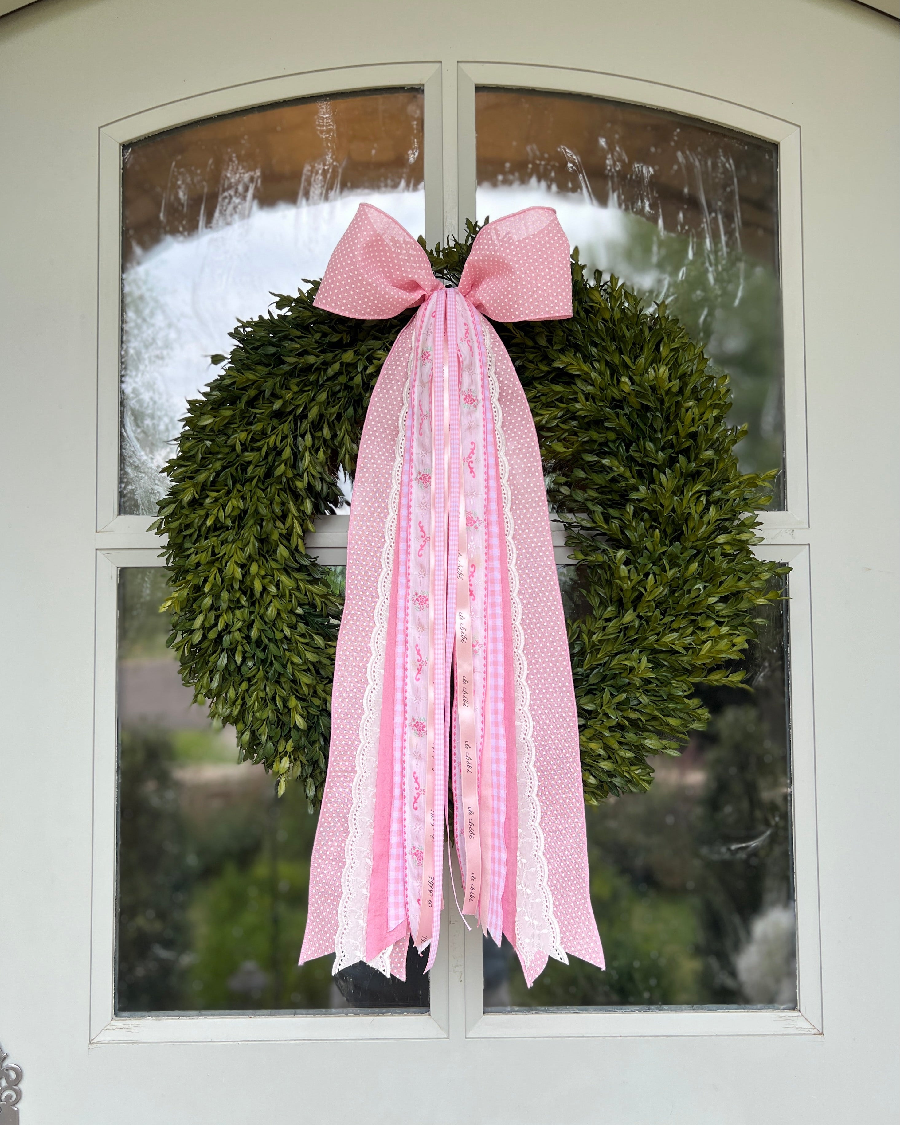 It's a Girl Wreath Ribbon