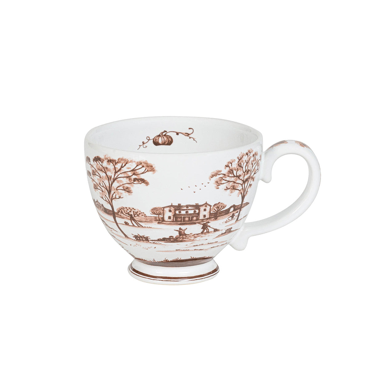 Country Estate Harvest Breakfast Cup Set of 2