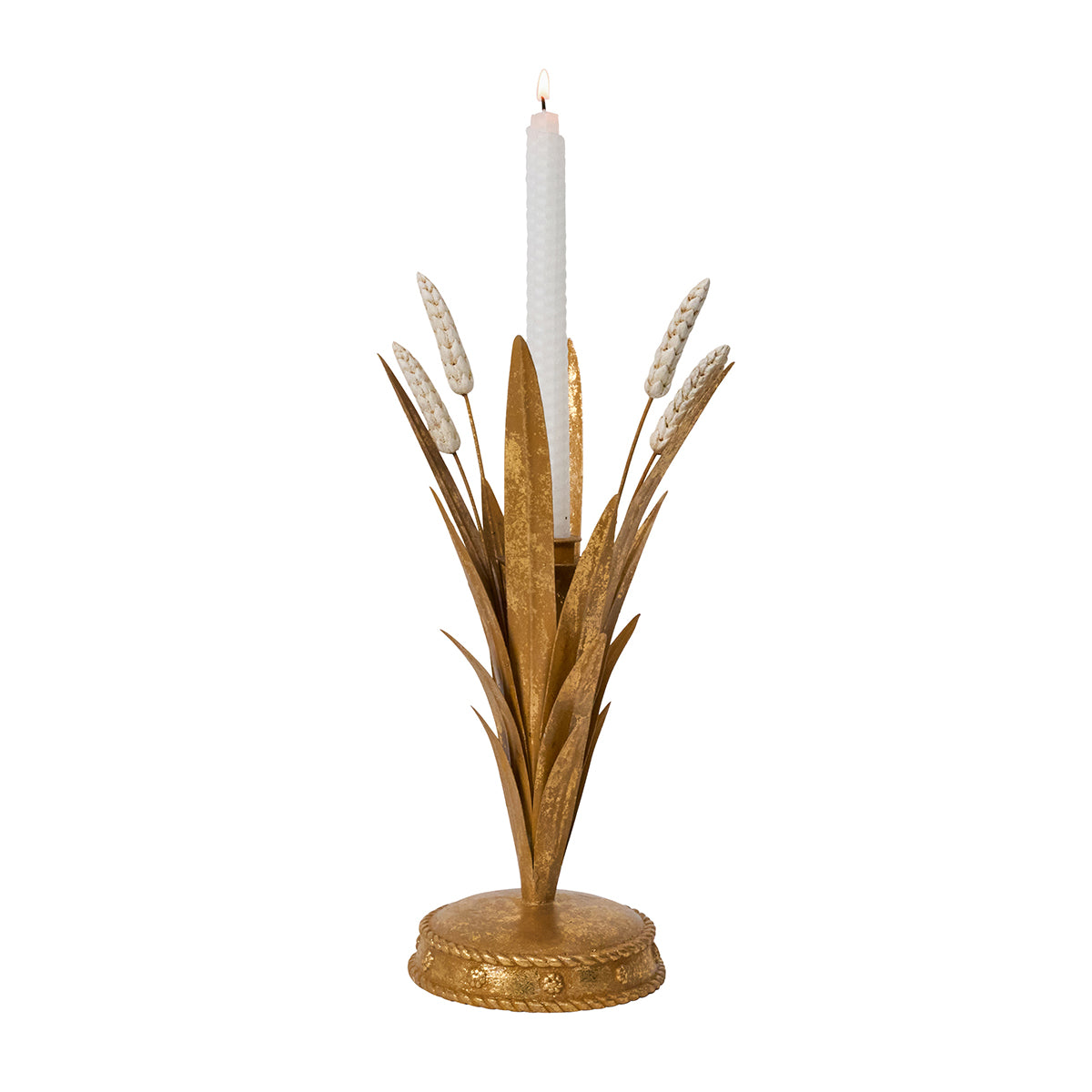 Forest Walk Wheat Candlestick