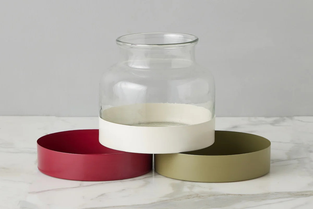 Tuscan Bloom Vase Trio