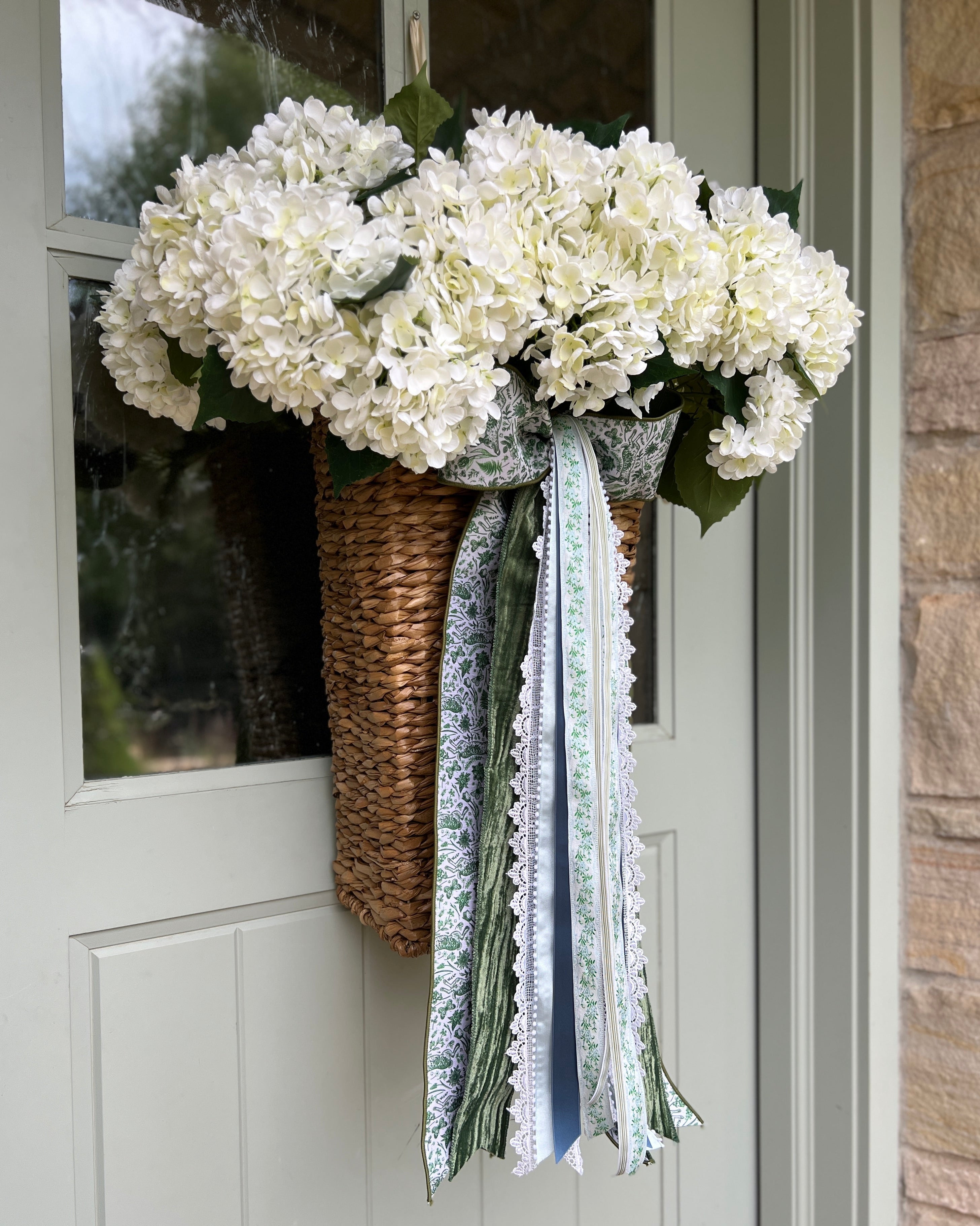 Heirloom Garden Wreath Ribbon