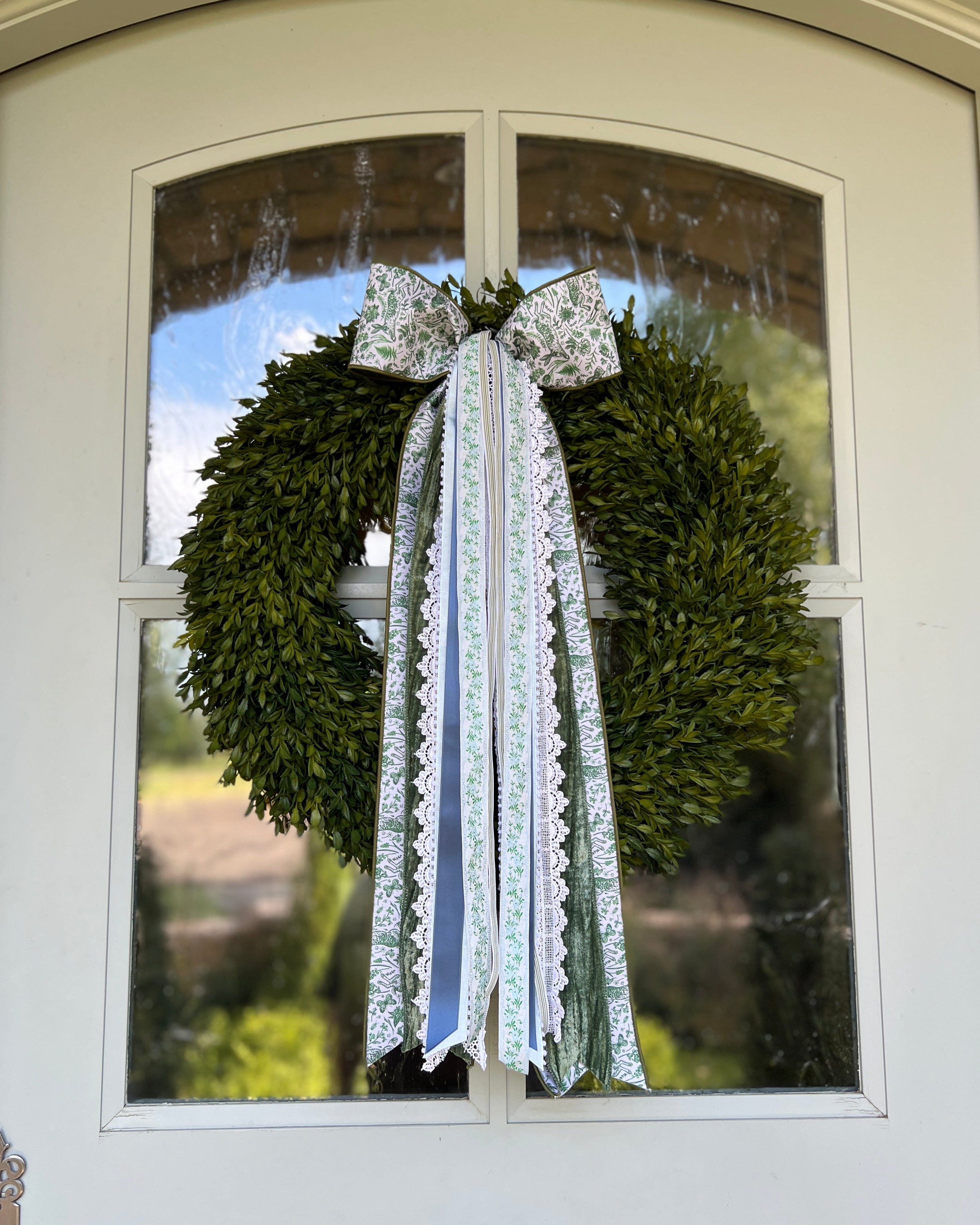 Heirloom Garden Wreath Ribbon