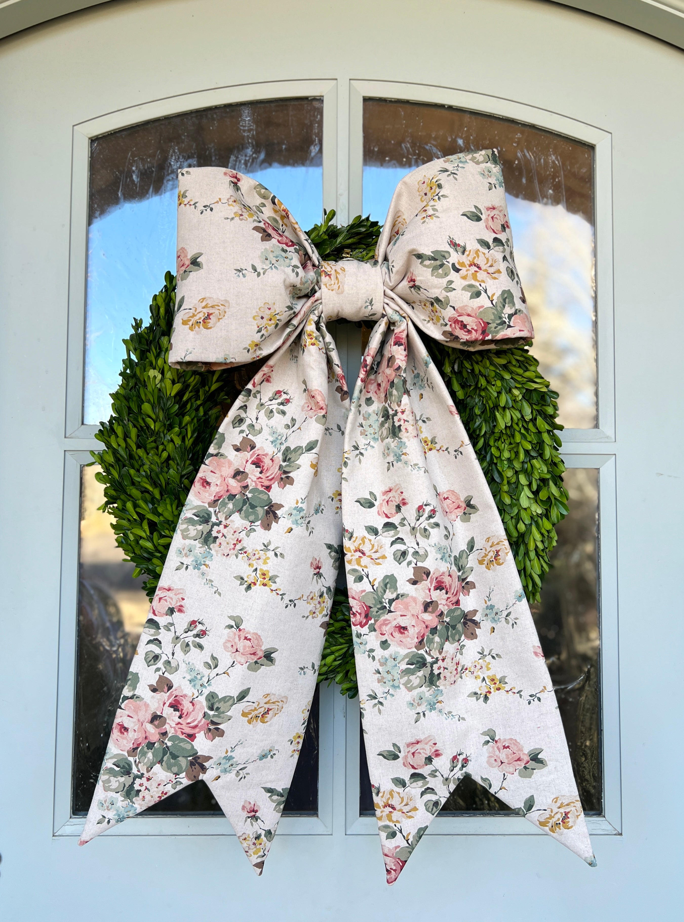 Eloise Floral Large Bow