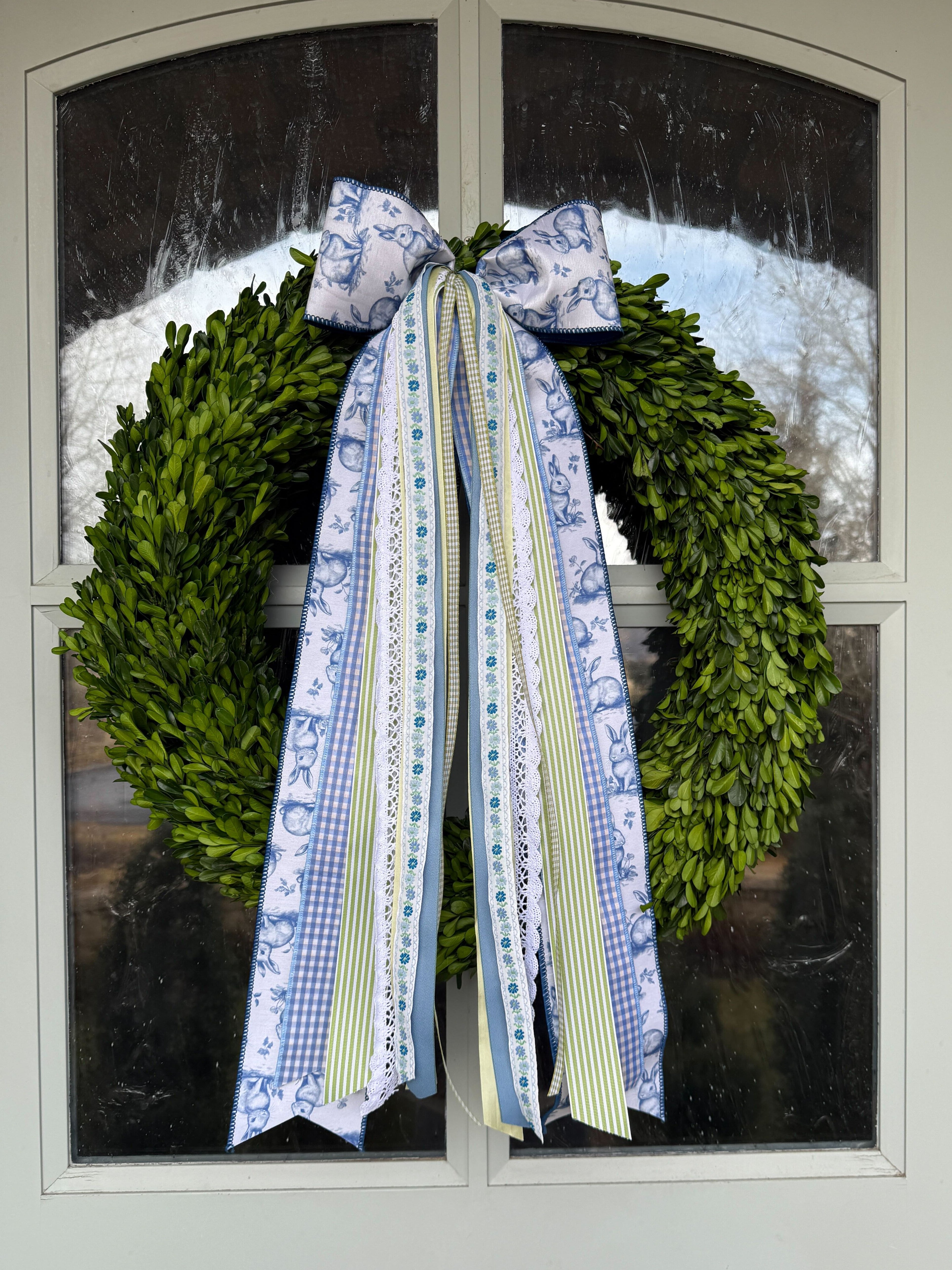 Cottontail Cottage Wreath Ribbon