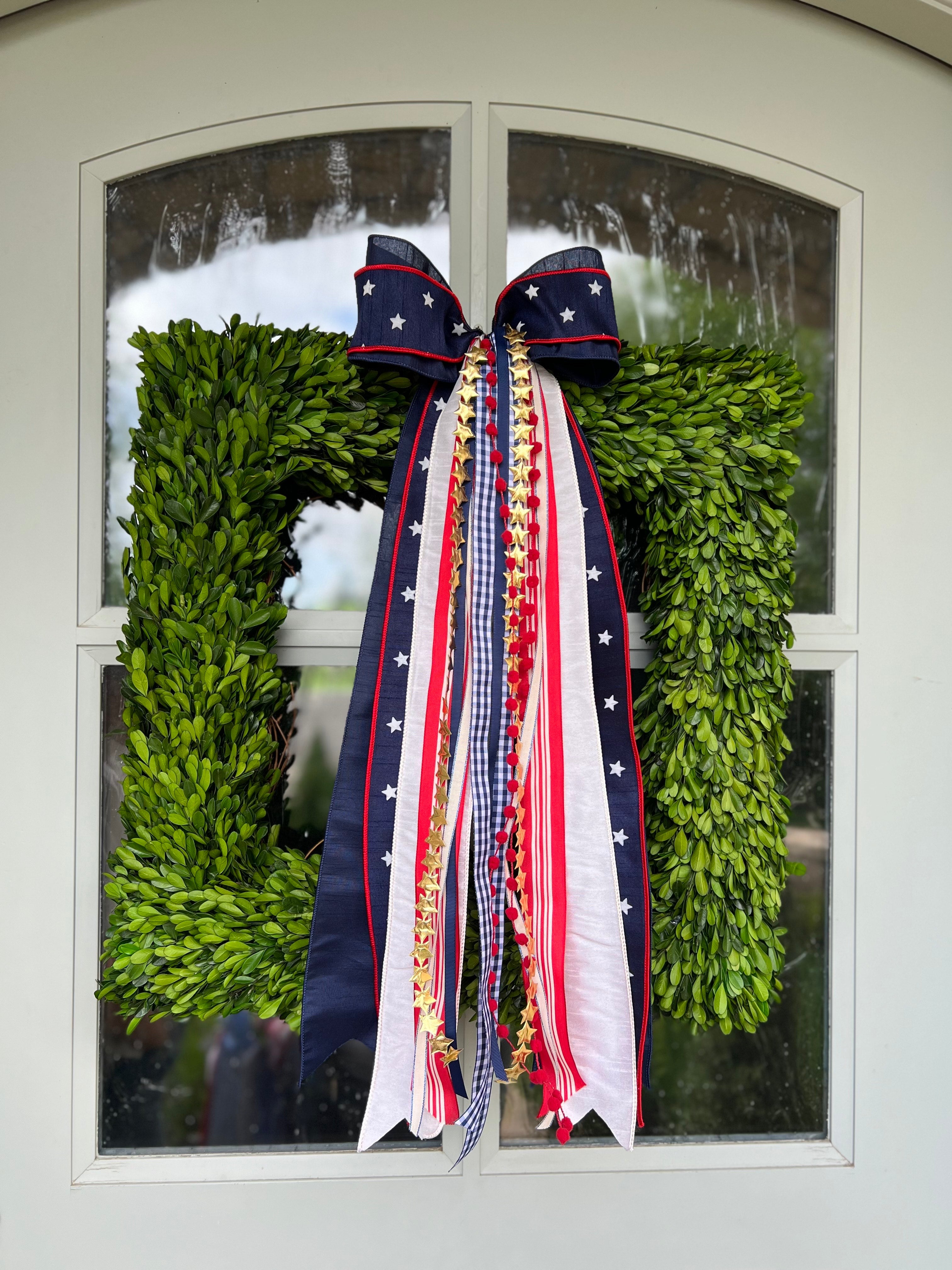 Old Glory Wreath Ribbon