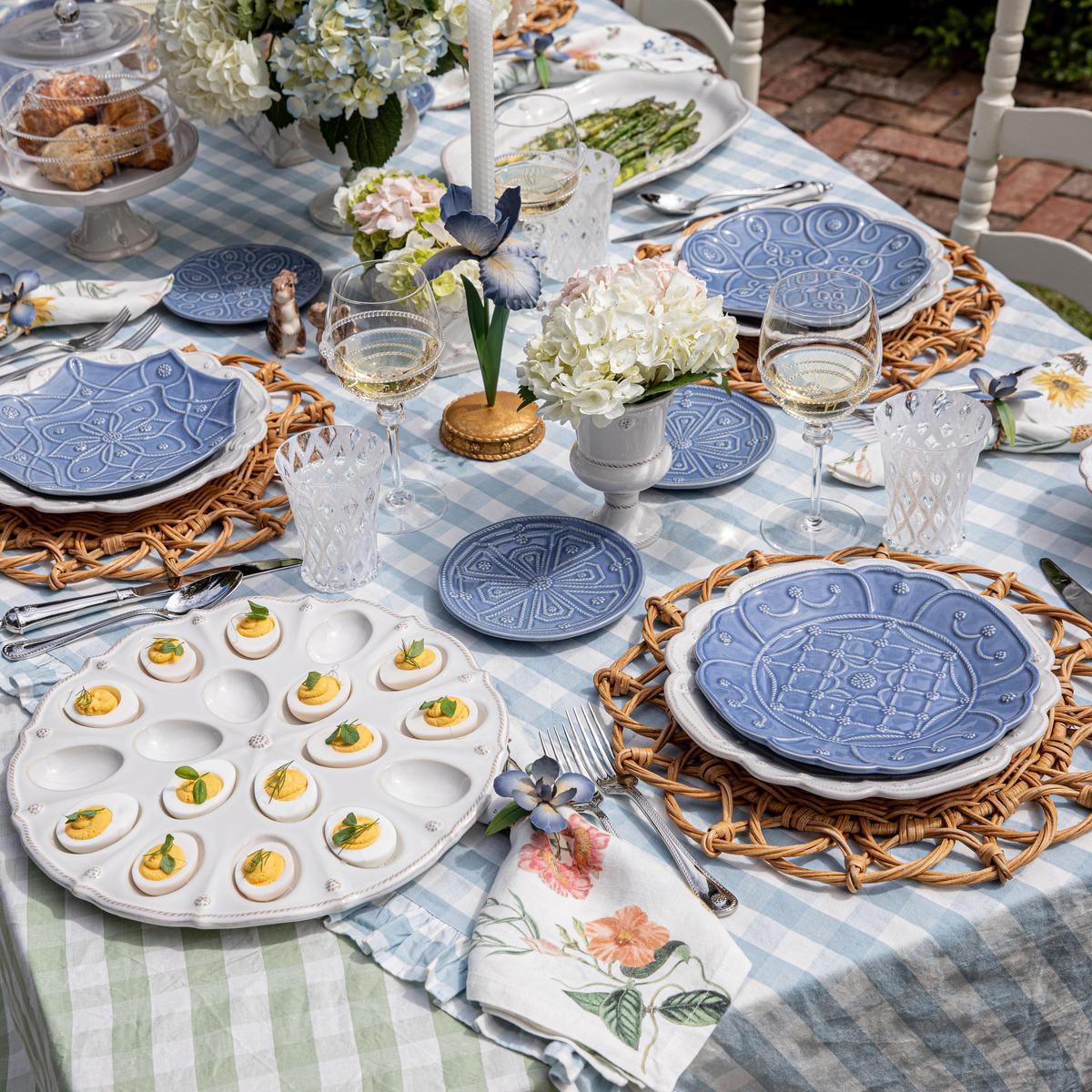 Jardins du Monde Side/Cocktail Plate Set