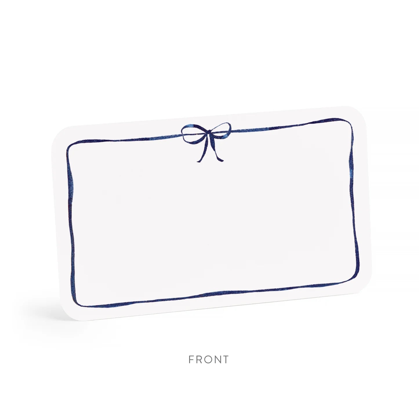 Navy Bow Little Notes