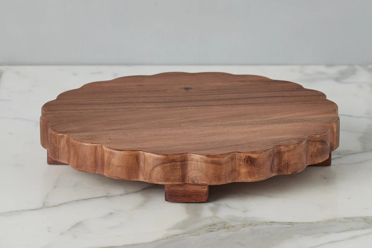Natural Scalloped Trivet