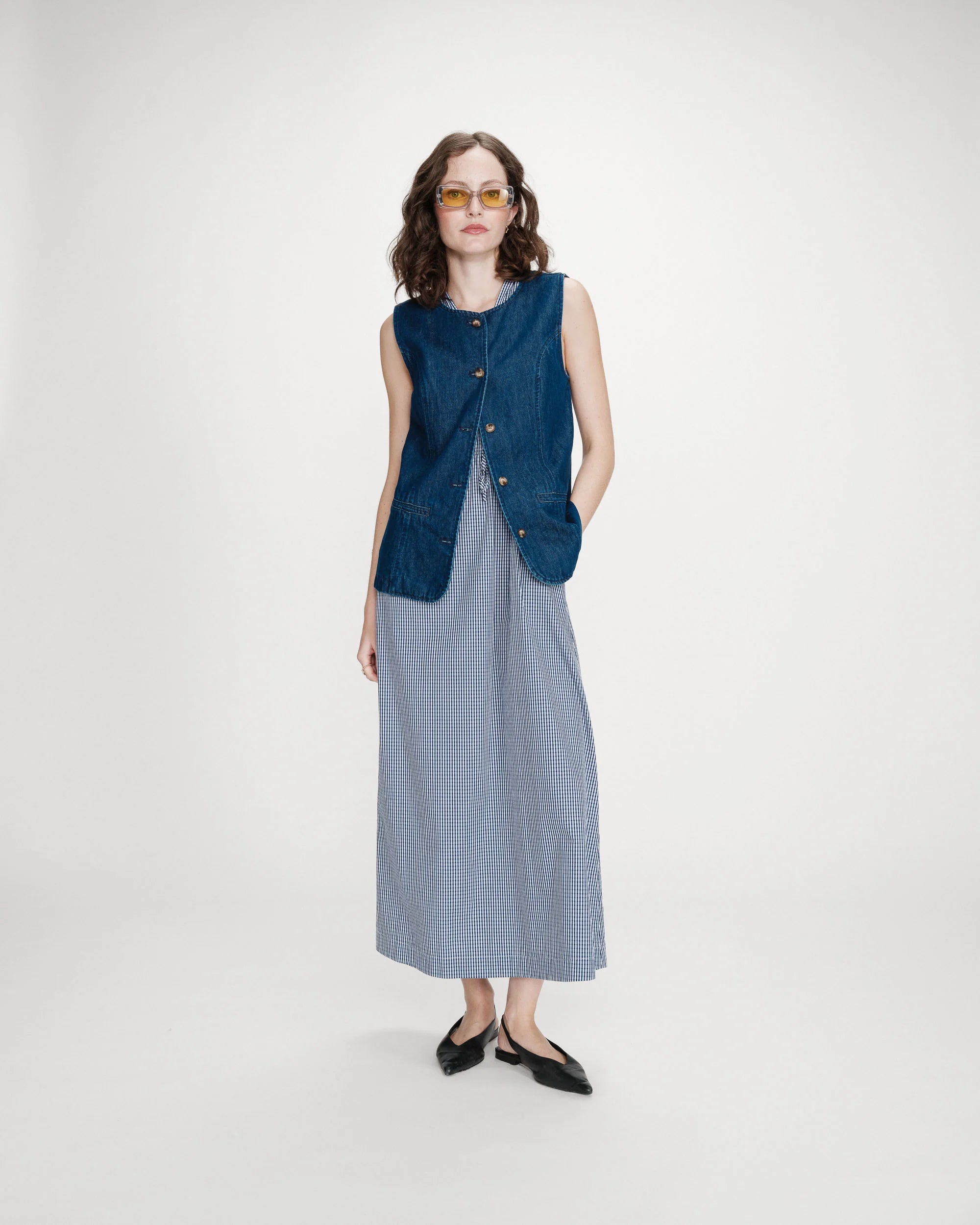 Vallon Denim Vest