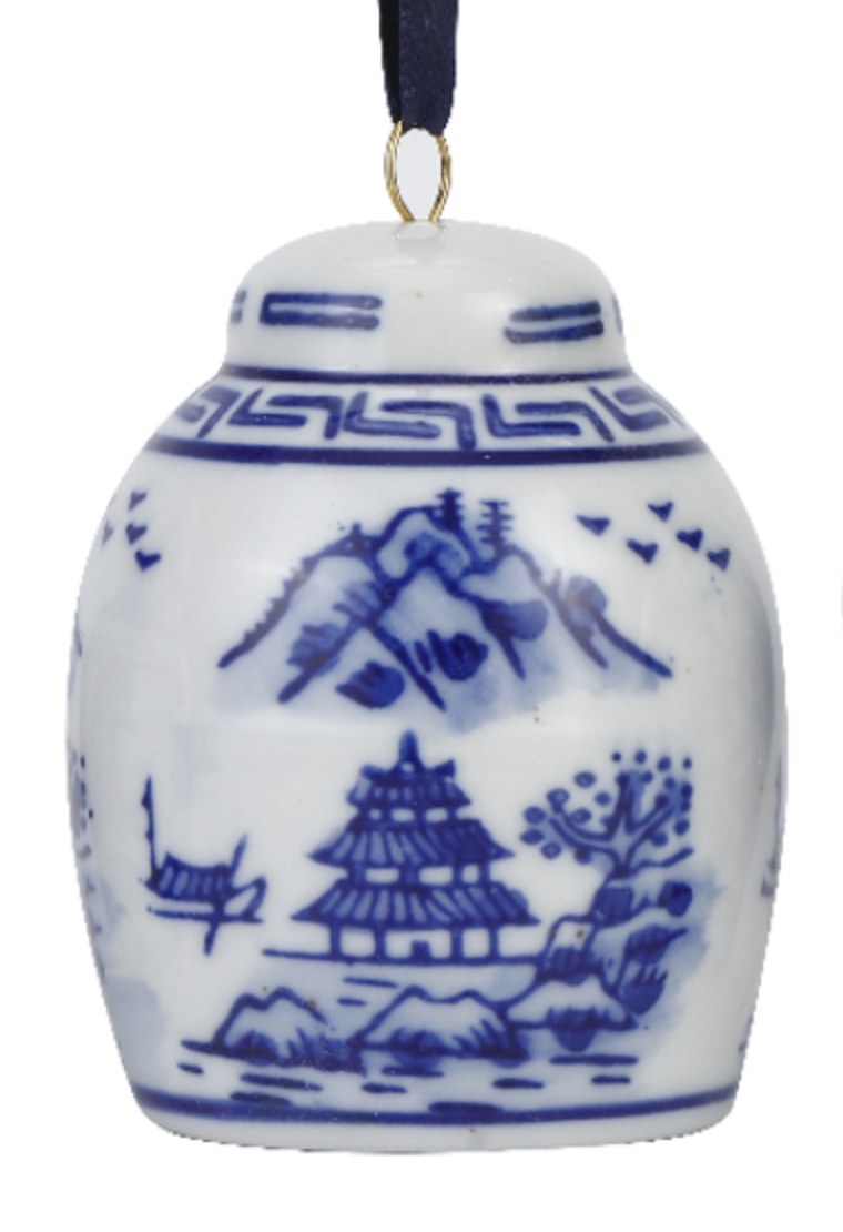 Porcelain Hand Painted Ornaments