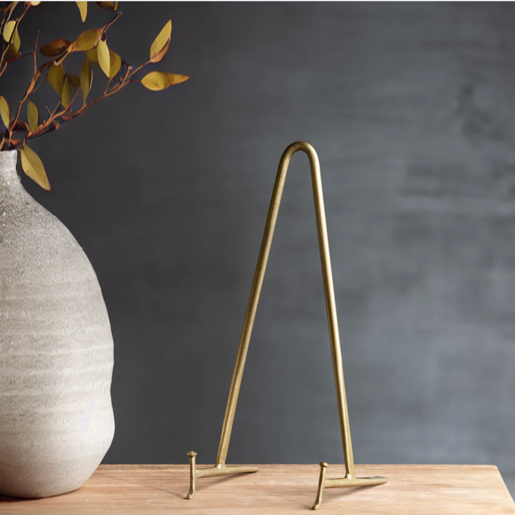 Antique Brass Display Stand