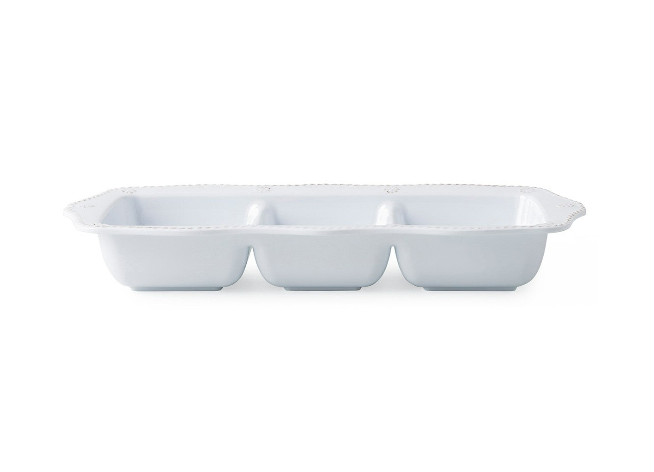 Berry & Thread Melamine Triple Section Server