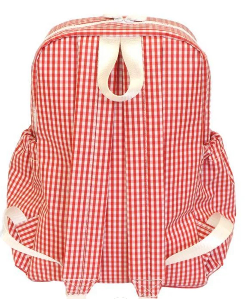 Backpacker Gingham Red