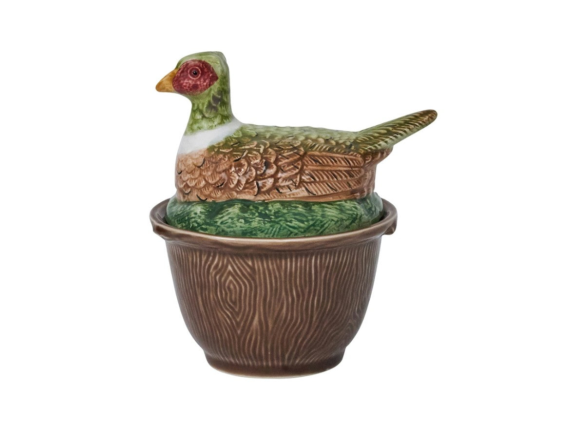 Forest Walk Pheasant Bowl with Lid Set of 2