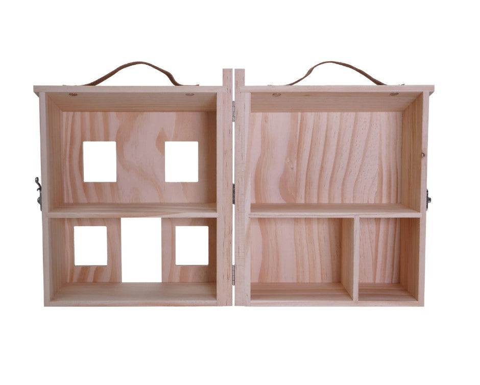 Wood Folding Doll House