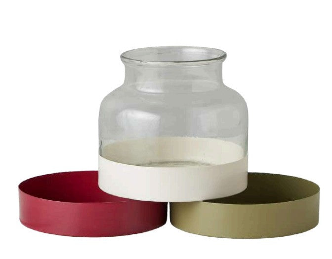 Tuscan Bloom Vase Trio