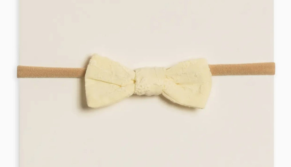 Baby Eyelet Dainty Bow Butter