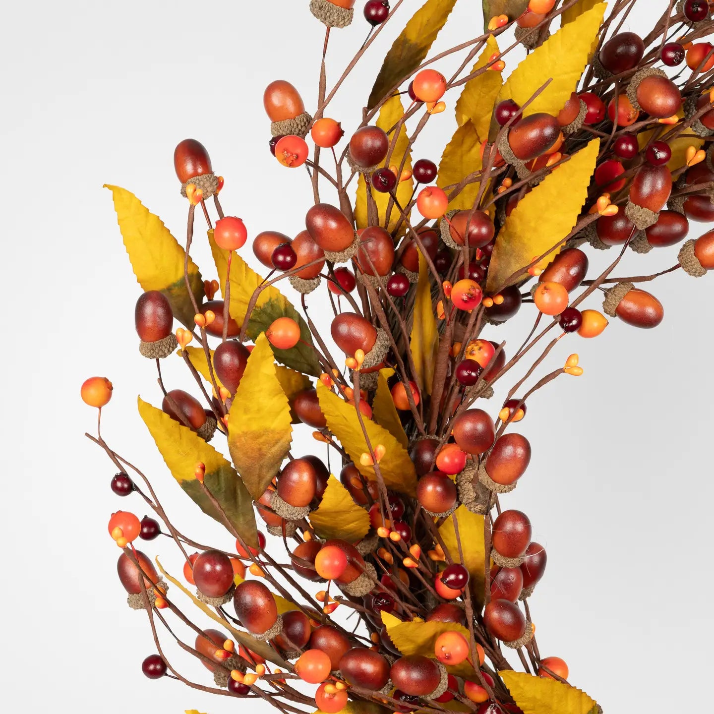 Acorn Harvest Wreath 24"