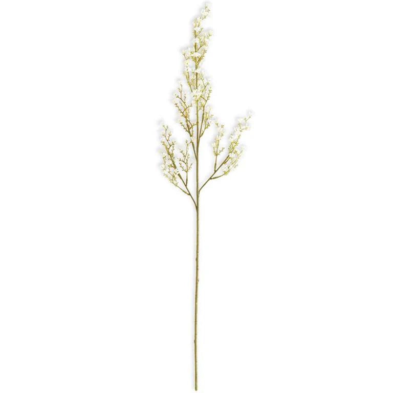 White Mini Berry Spray 31"