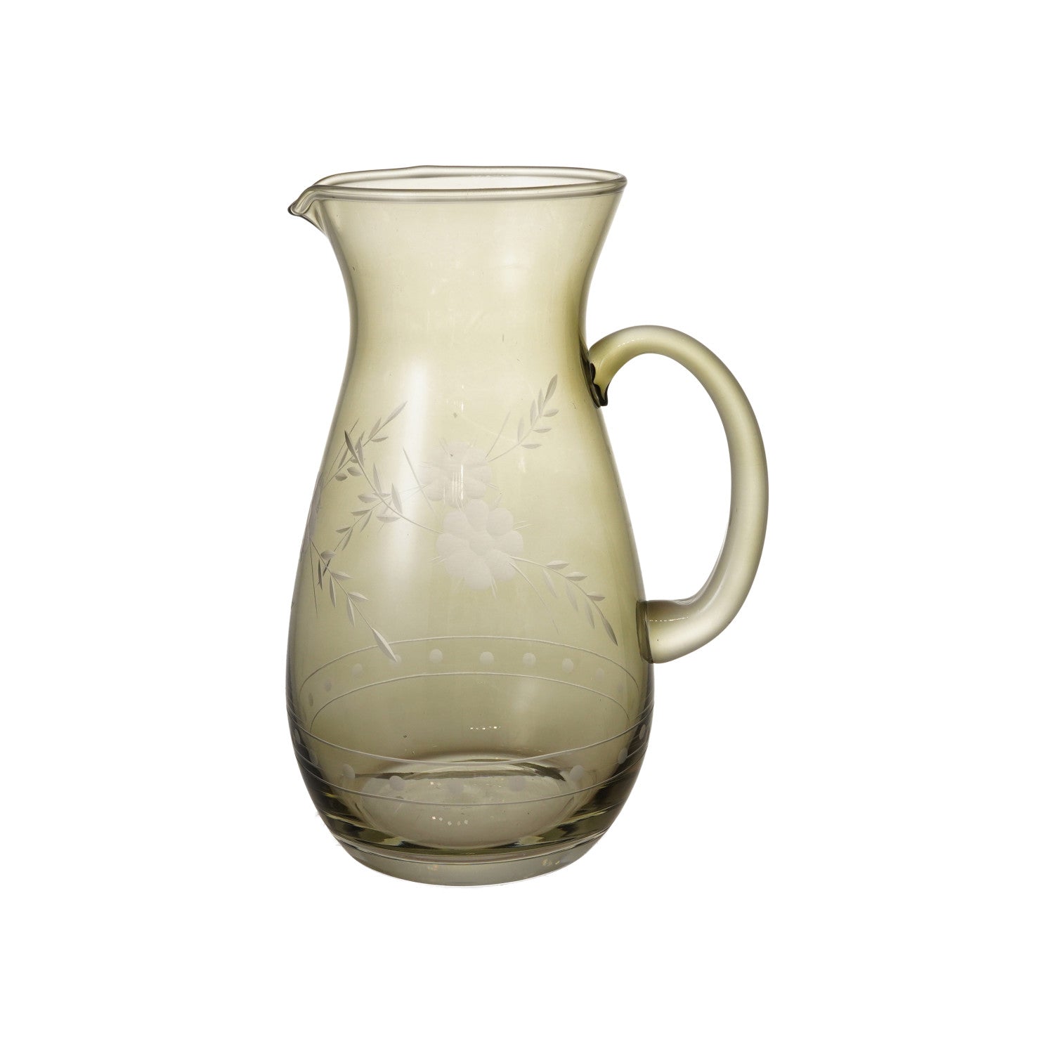 Heirloom Etched Pitcher
