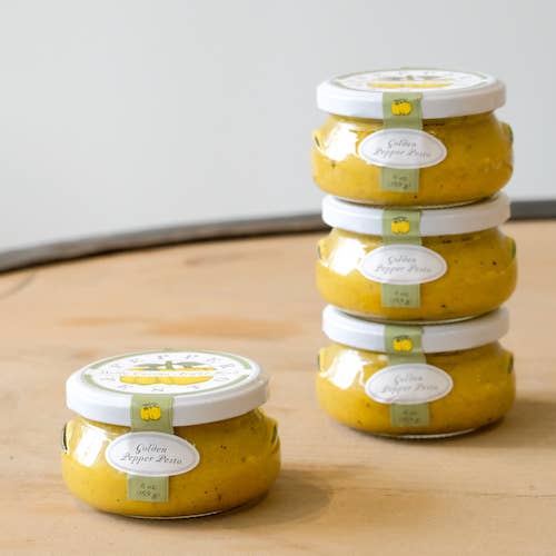 Golden Pepper Pesto