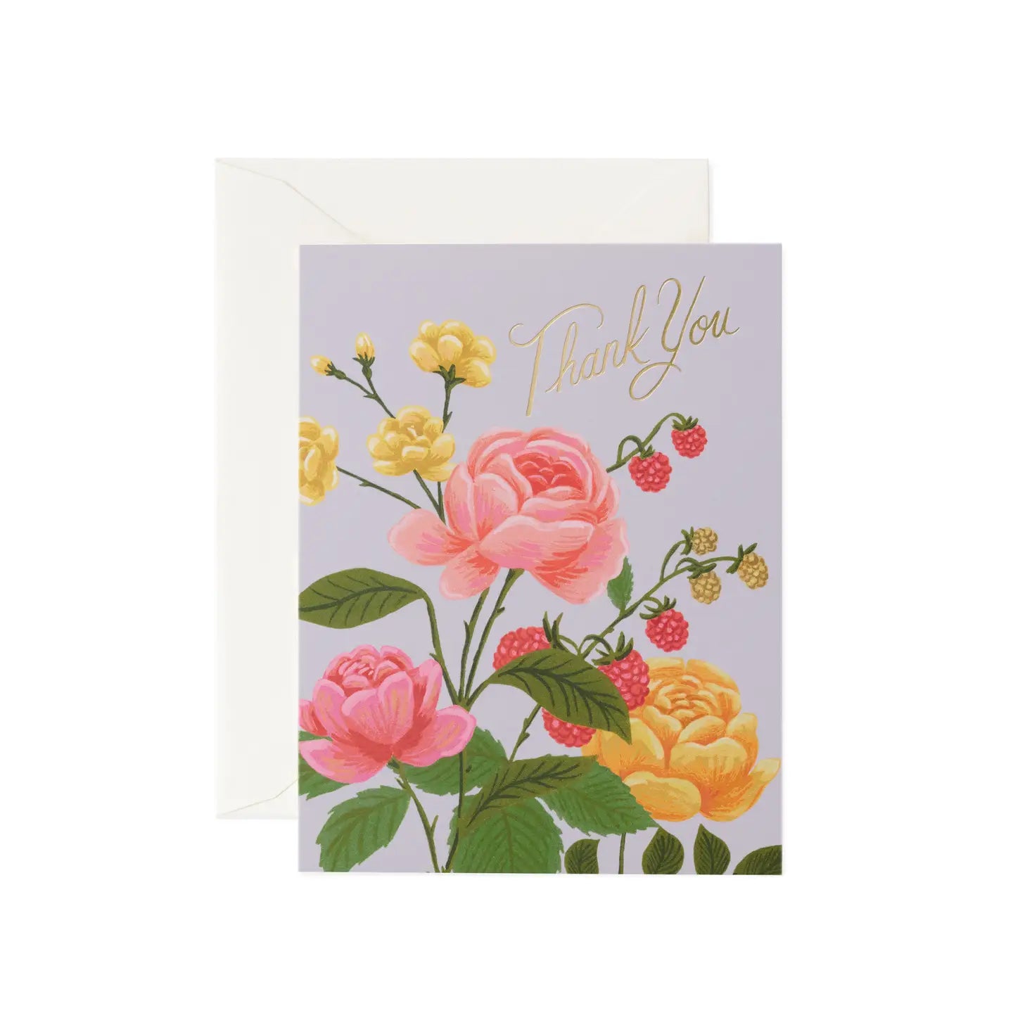 Roses Thank You Greeting Card