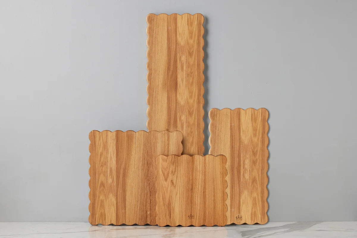 Scalloped Cutting Plank
