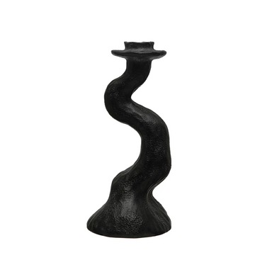 4-1/2" Round x 10"H Resin Curved Taper Holder