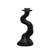 4-1/2" Round x 10"H Resin Curved Taper Holder